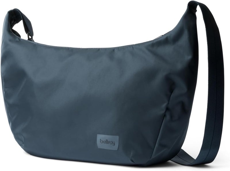 BELLROY Laneway Crescent Bag (everyday 7 liter minimalist shoulder bag with plenty of pockets and adjustable strap) - BlueSteel - Image 1